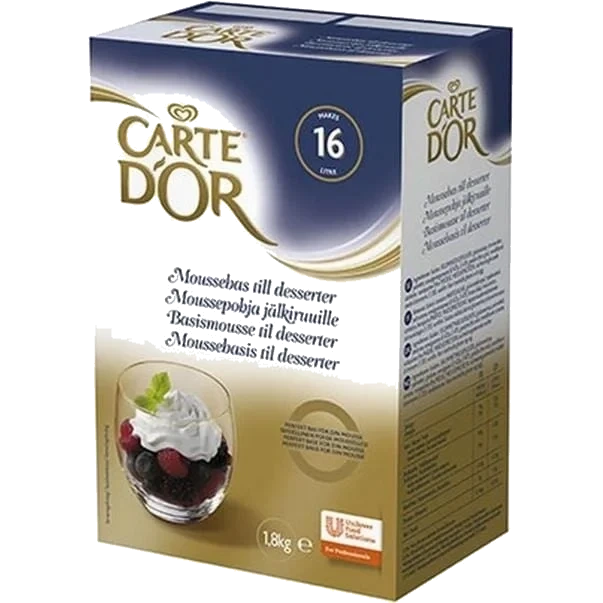 Moussebasis Dessert 1.8kg Pulver Carte D'or