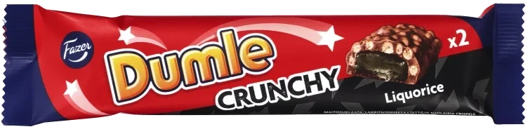 Dumle Crunchy Bar Lakris 55g Fazer