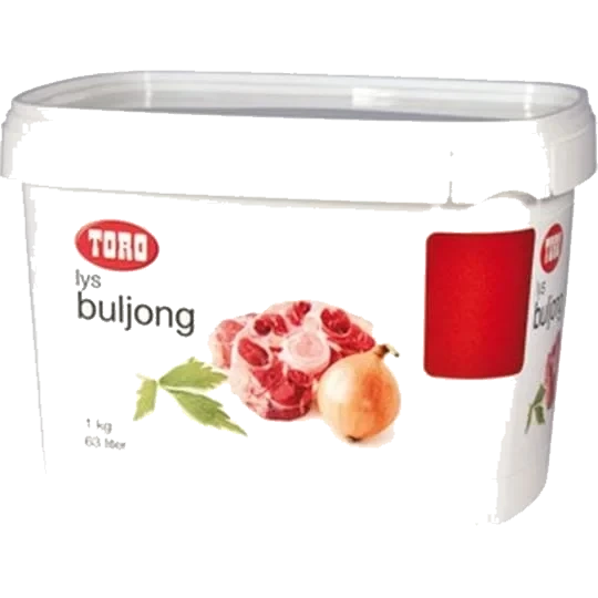 Buljong Lys 1kg Toro