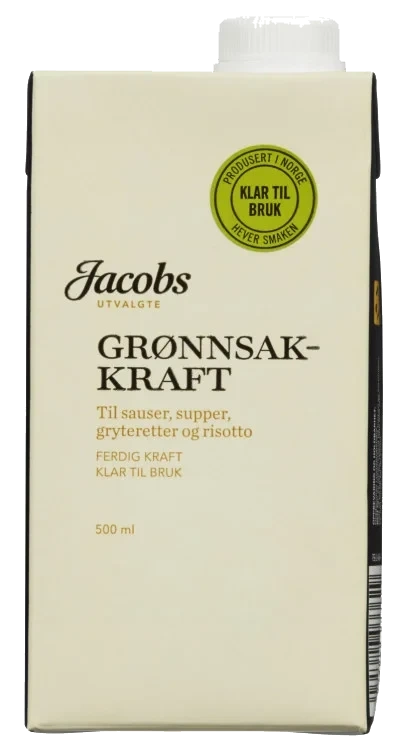 Grønnsakskraft 500ml Jacobs Utvalgte
