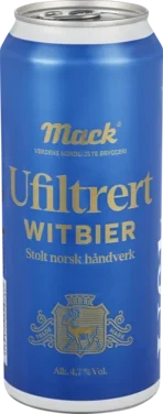 Mack Witbier Ufiltrert 0,50l bx
