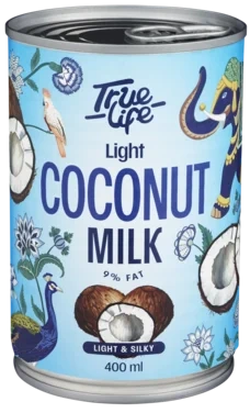 True Life Light Coconut Milk 9% Fat 400ml