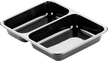 Menu Form 2rom 515/370ml Sort Cpet 225x175x35 Duniform