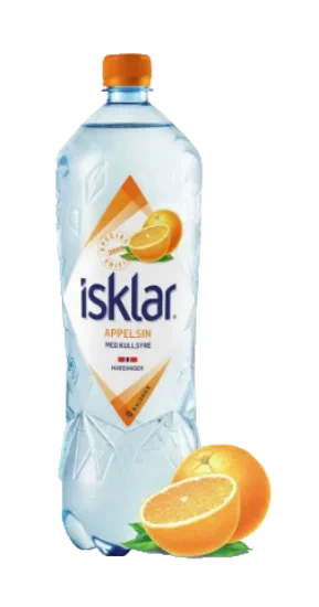 Isklar Appelsin m/Kullsyre 1,5l