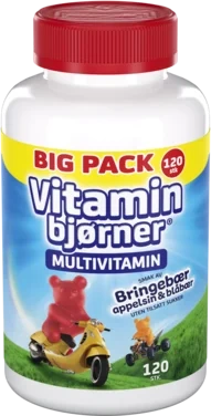 Vitaminbjørner Original Multivitamin 120stk
