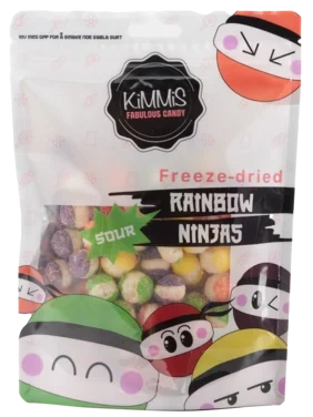 Ninjas Sour 100g Kimmis Rainbow