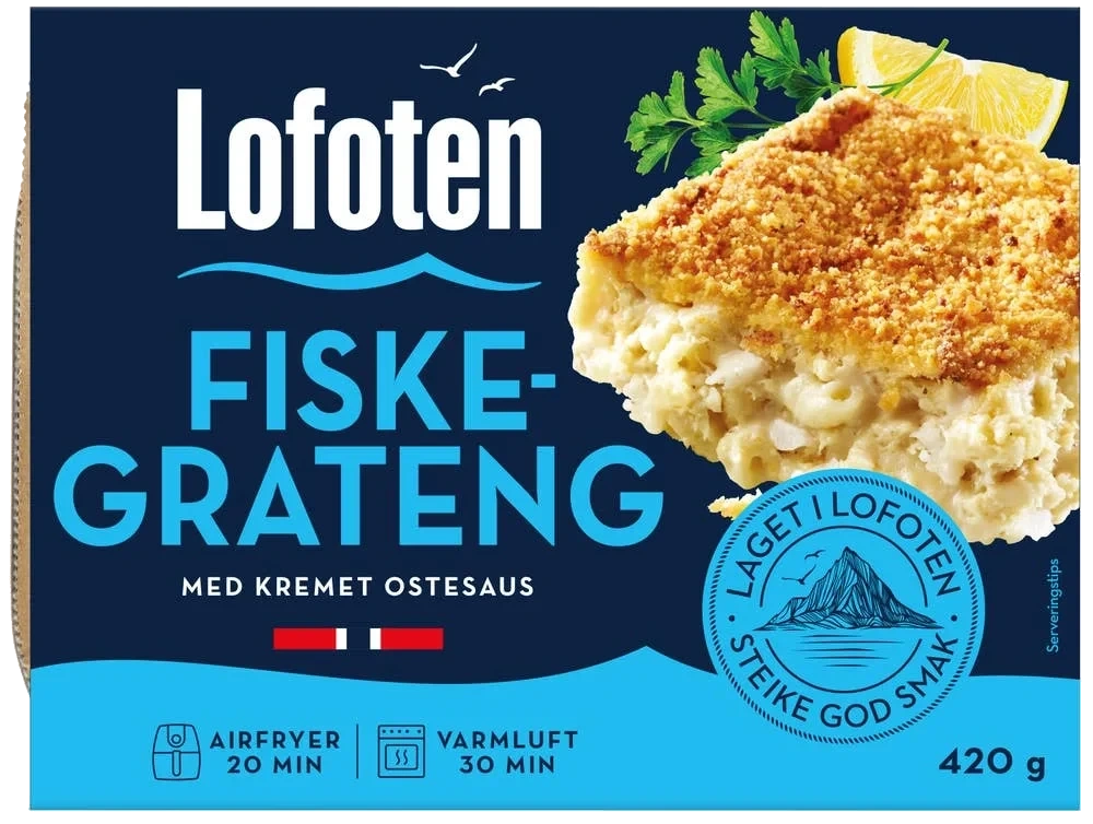 Klassisk fiskegrateng
