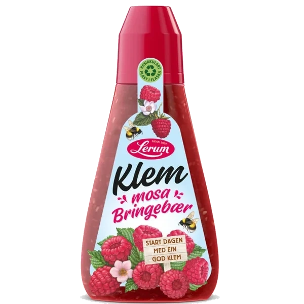 Bringebærsyltetøy Klem Lerum