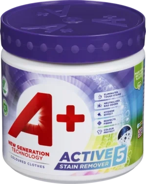 A+ Active5 Color Stain Removal Pulver 465g
