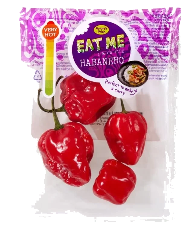 Habanero 50g Rød