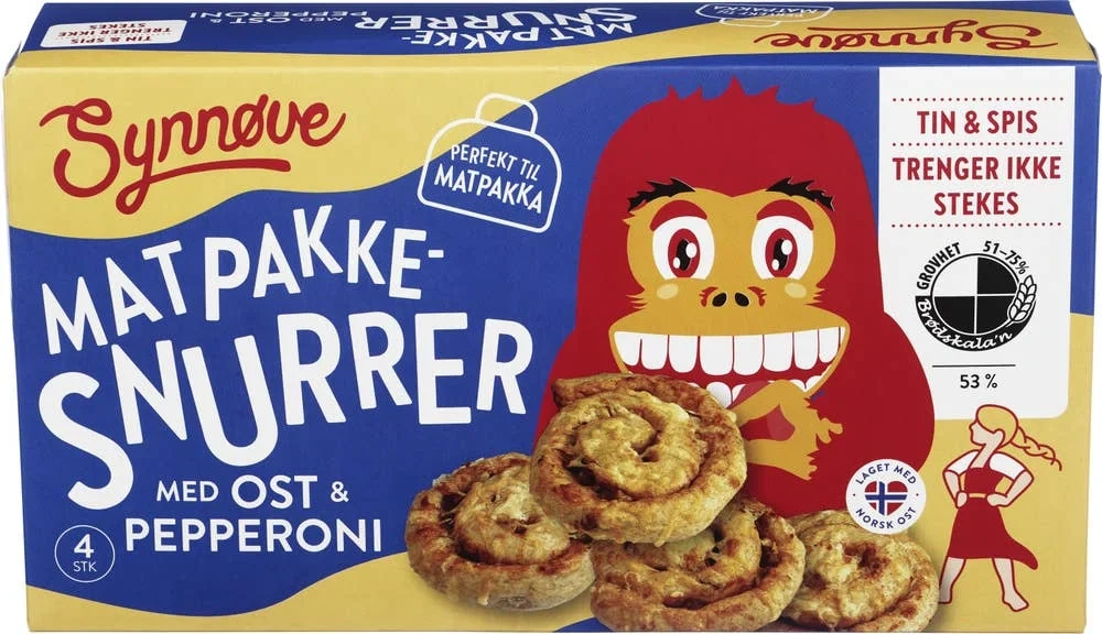 Matpakkesnurrer