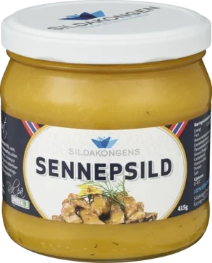 Sennepsild 415g Sildakongen