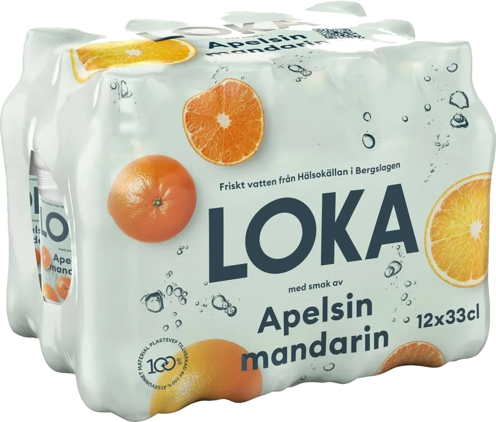 Loka Apelsin Mandarin 12x33cl