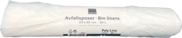 Avfallspose Hvit 60x90 50stk