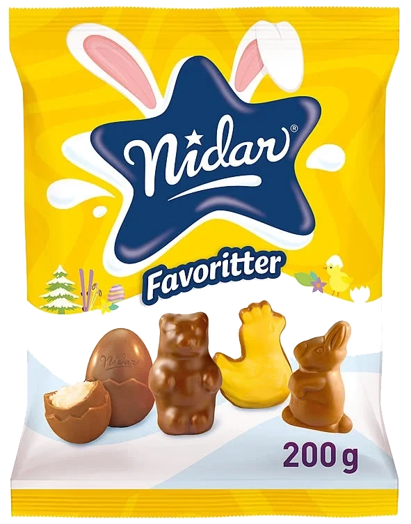 Påske Favoritter 225g Nidar