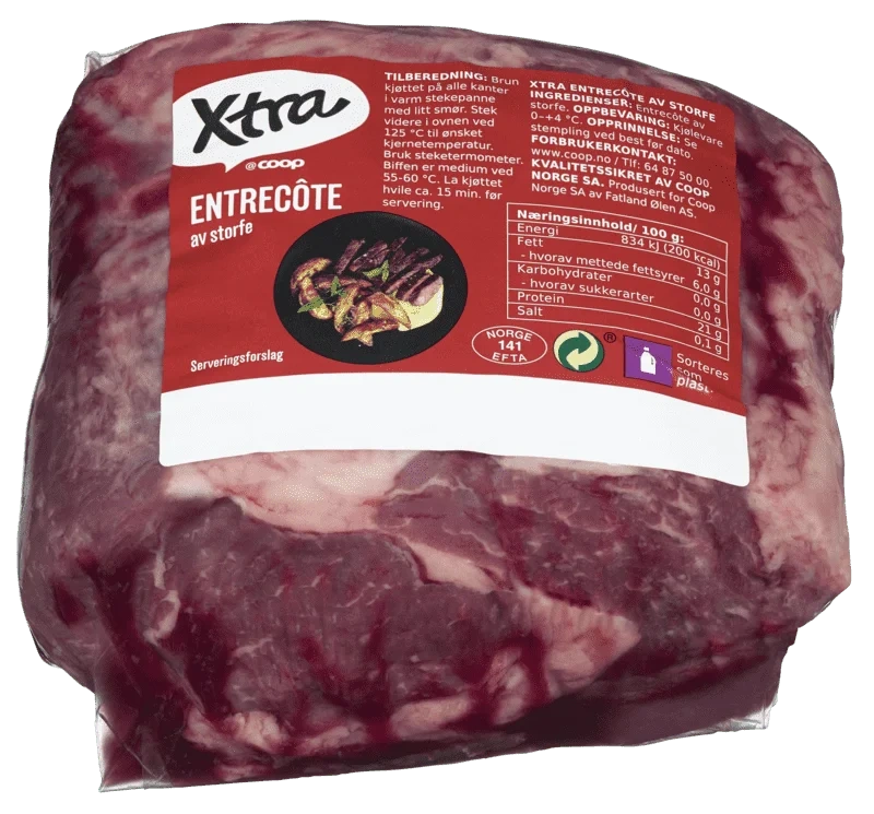 X-tra Entrecote Bit ca 800g