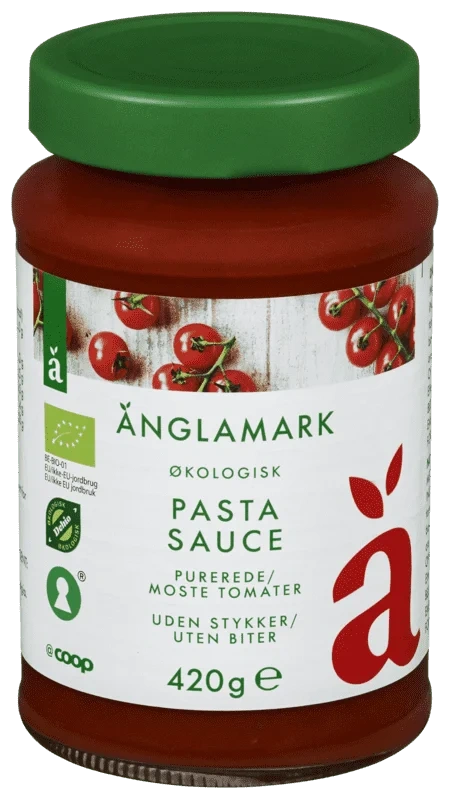 Änglamark Pasta Saus Moste Tomater 420g
