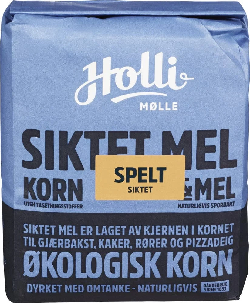 Økologisk speltmel