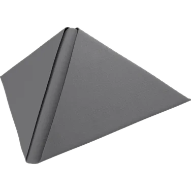 Serviett Dunilin 48cm 1/8 Granite Grey