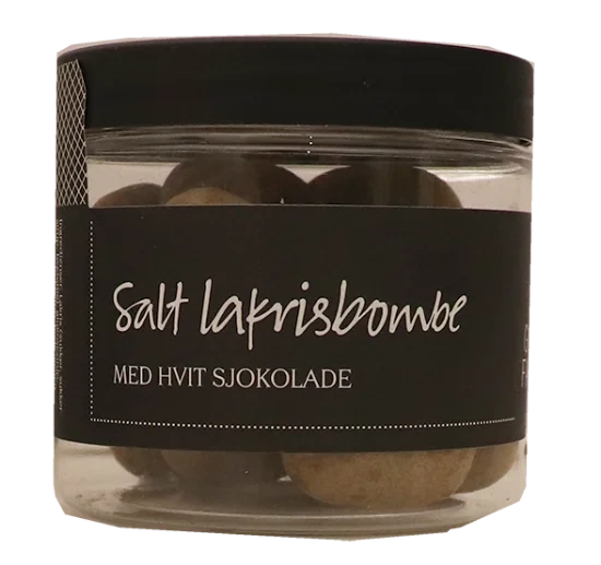 Salt Lakrisbombe 120g
