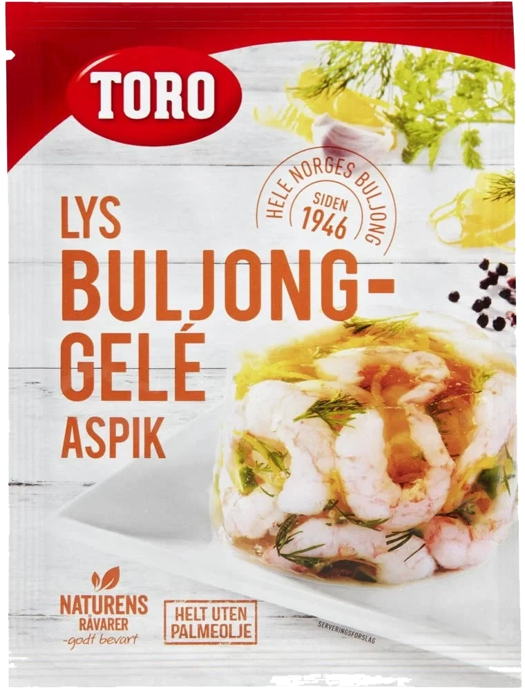 Lys buljonggelé