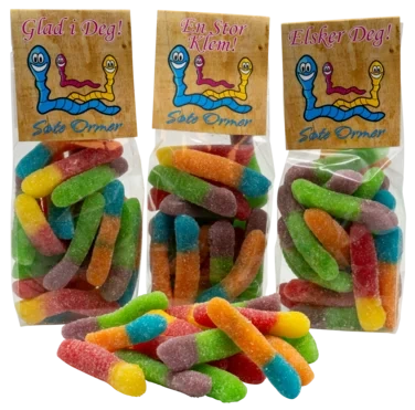 Søte Ormer 110g Roberts