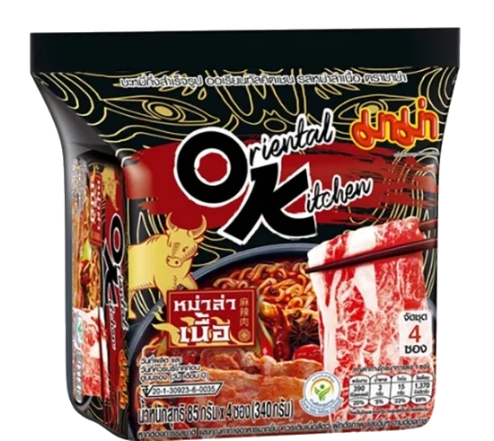 Mama Nudler OK! Mala Beef 4x85g