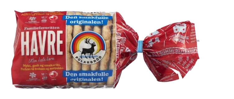 Polarbrød Havre 12stk 450g