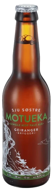 Sju Søstre Cascade 0,33l flaske Geiranger
