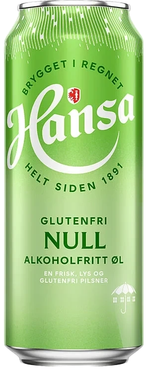 Hansa Null % 0,50l bx