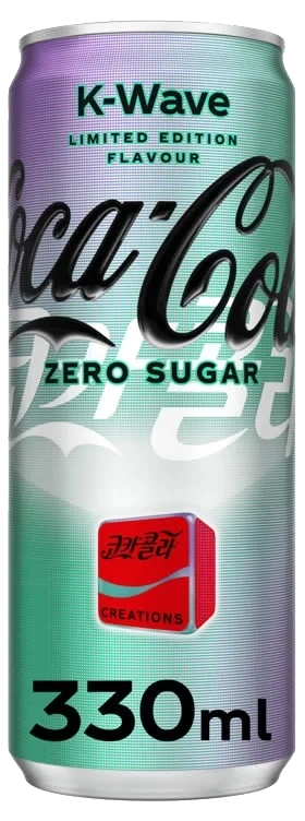 K-Wave Zero 0,33l boks Coke Creation