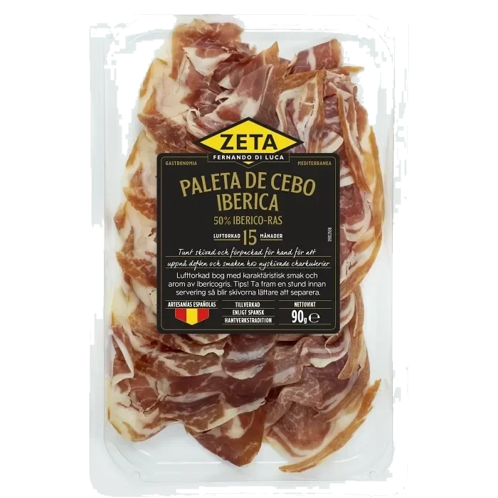 Skinka Lufttorkad Paleta de Cebo Iberica 90g Zeta