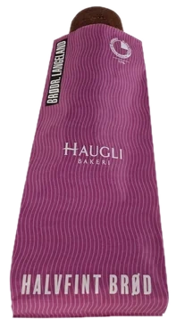 Halvfint Brød Helt 750 Gr Haugli