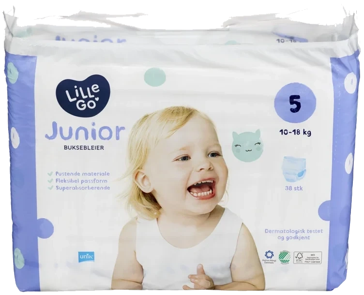 Lillego Buksebleie Str 5 Junior 38stk