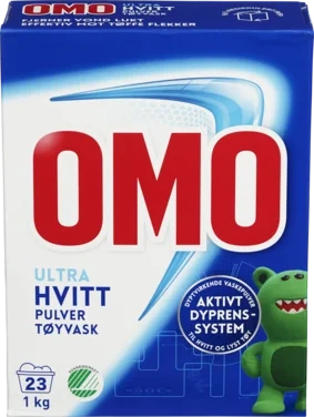 Omo Ultra Hvitt Pulver 1kg