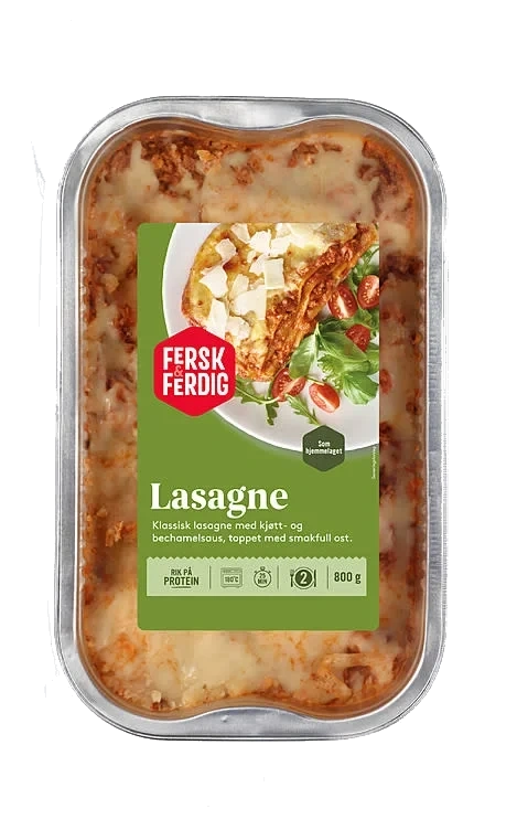 Lasagne 800g Fersk&Ferdig