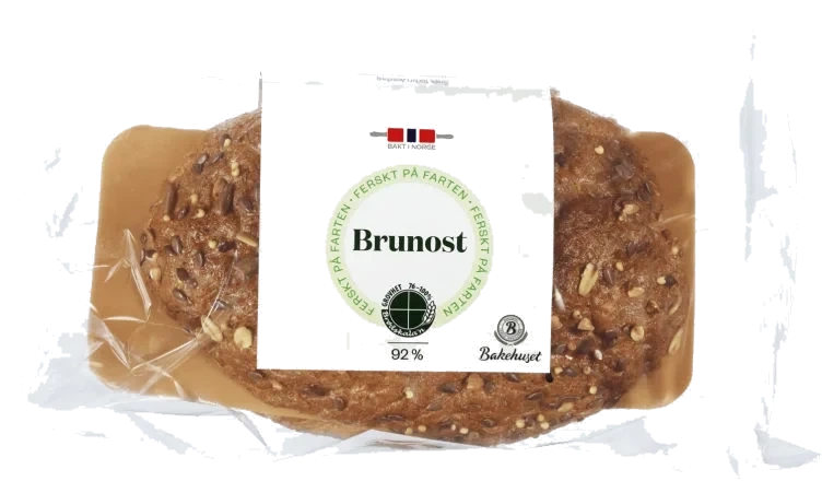 Fiberstykke m/Brunost 105g Bakehuset