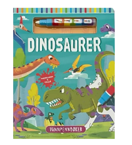 Vannpennbøker Dinosaurer