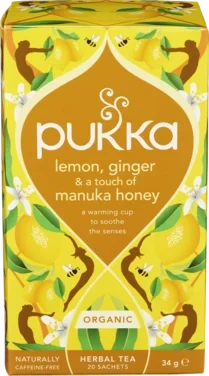Lemon Tea Ginger 20pos Pukka