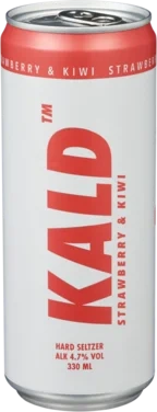 Kald Hard Seltzer Strawberry & Kiwi 330ml