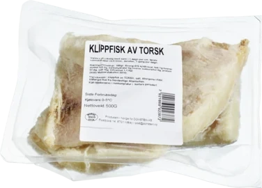 Klippfisk Torsk 500g Domstein