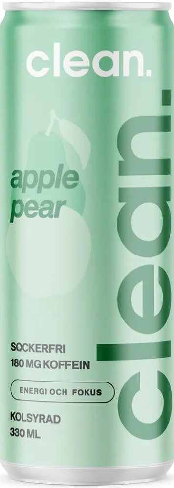 Energidryck Päron Äpple Sockerfri