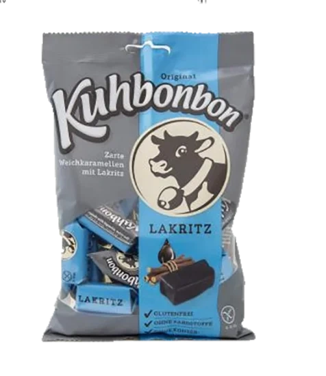 Kuhbonbon Lakritz 200g