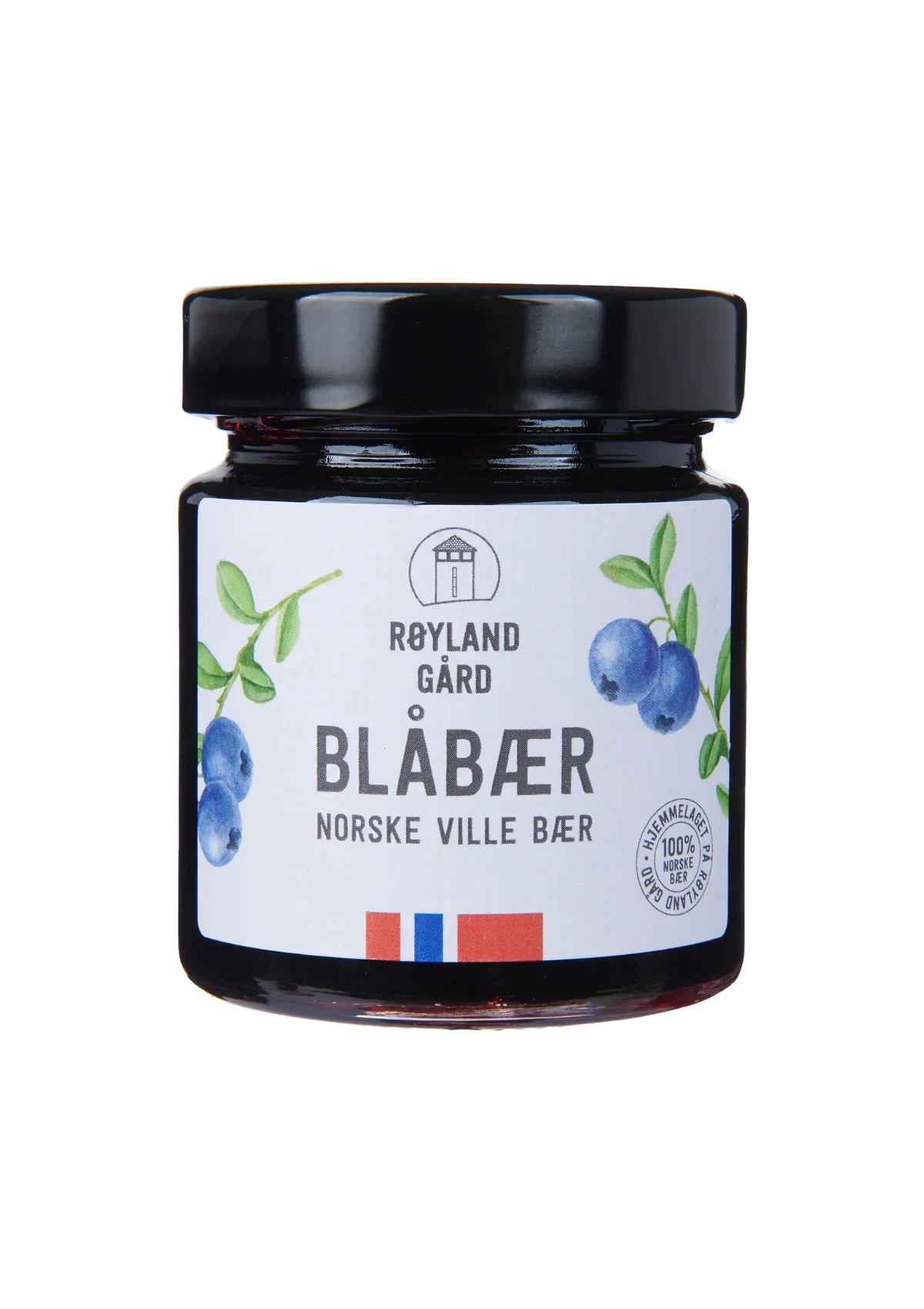 Blåbærsyltetøy 220g Røyland