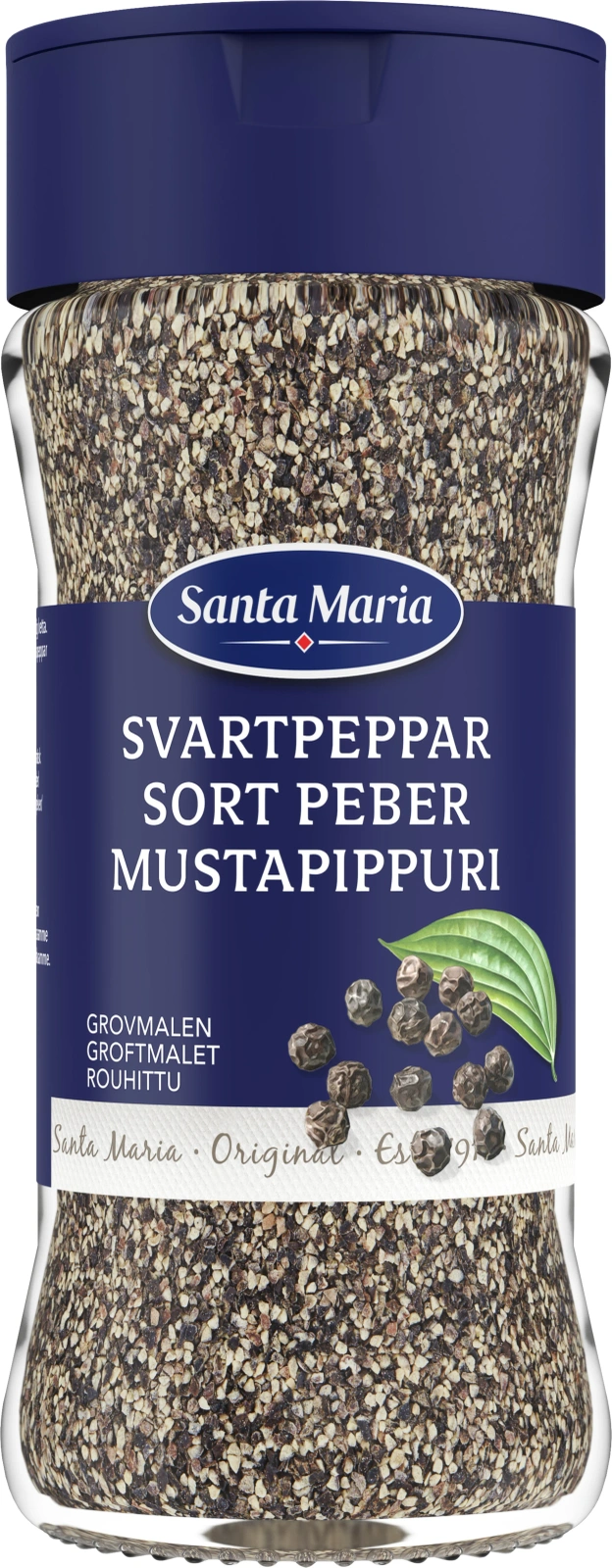 Svartpeppar Grovmalen