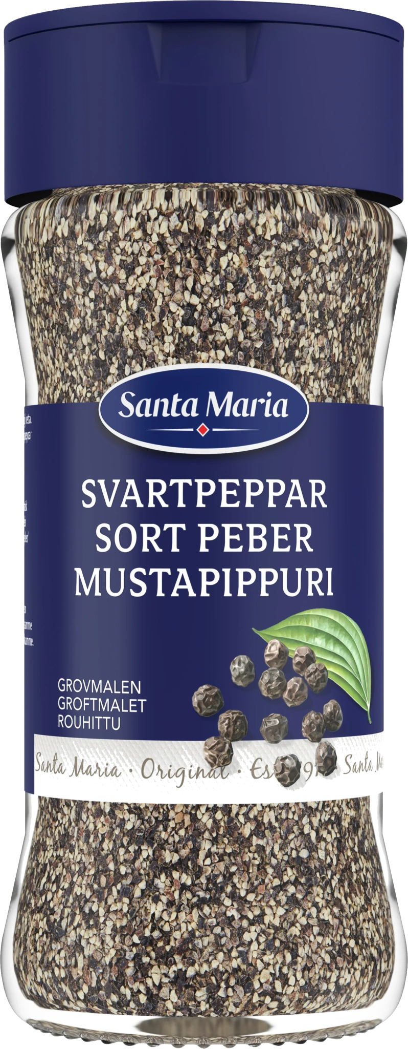 Svartpeppar Grovmalen
