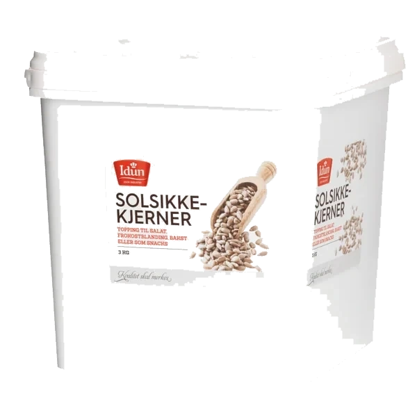Idun Solsikkekjerner U/skall 3kg