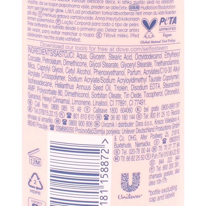 Body Lotion Care + Radiant Glow
