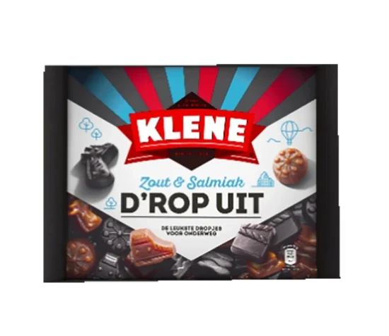 Klene Lakris Salt & Salmiakk 400g