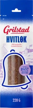 Hvitløkspølse Hel 220g